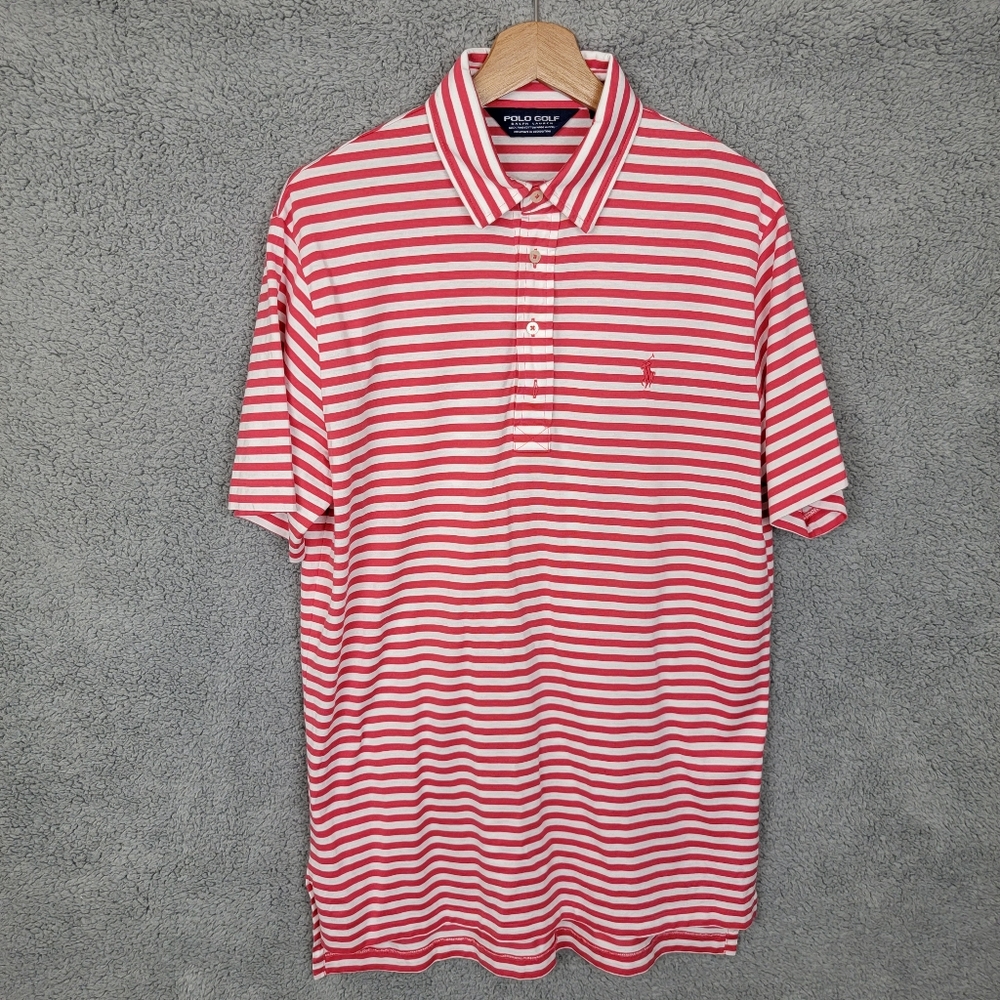 Men's Ralph Lauren Polo cotton golf shirt, size M Pre-owned